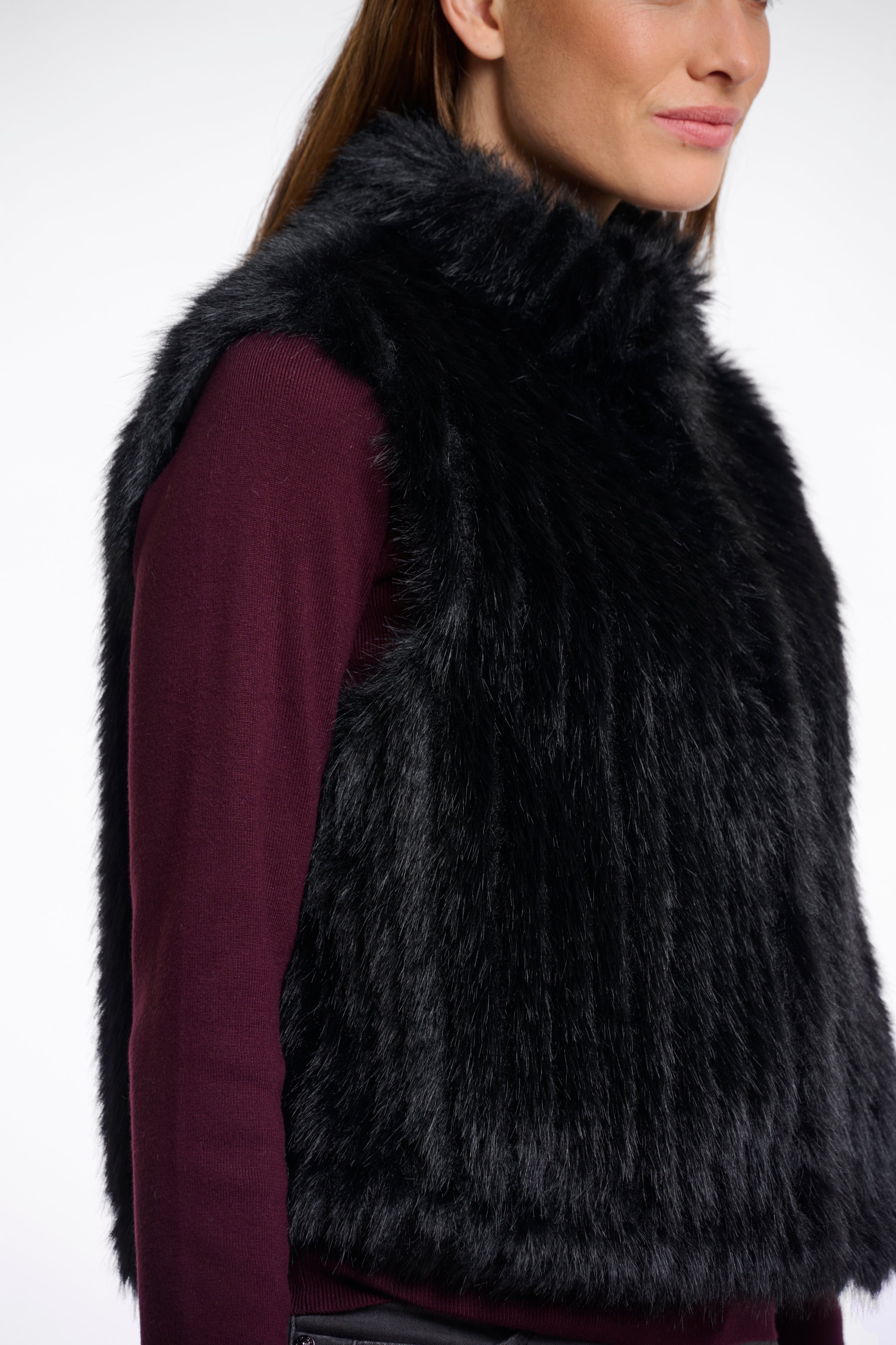 Rino & Pelle Dava Faux Fur Gillet