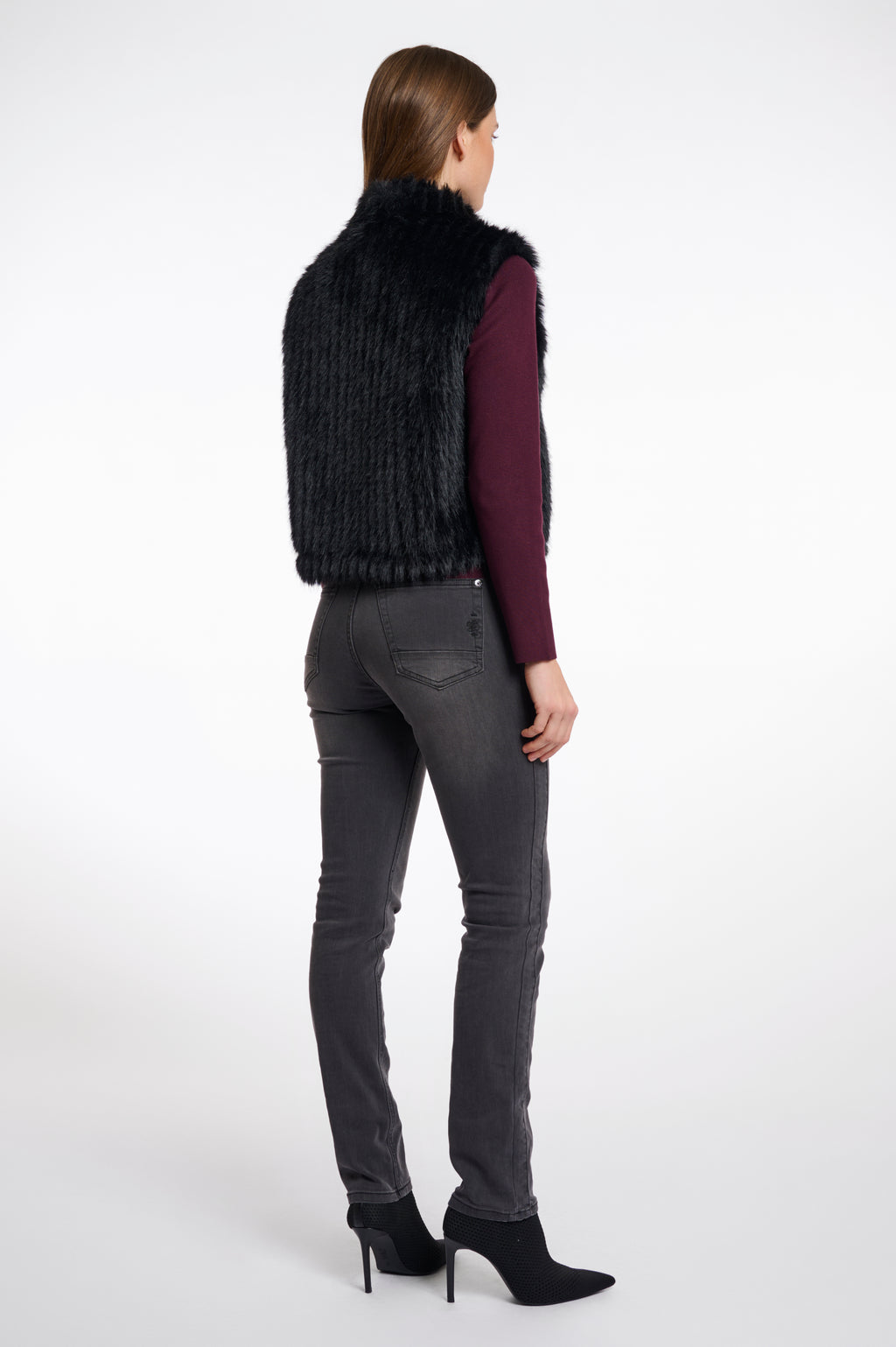 Rino & Pelle Dava Faux Fur Gillet