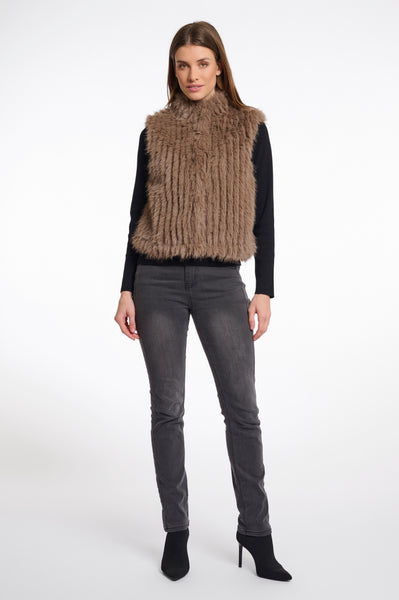 Rino & Pelle Dava Faux Fur Waistcoat