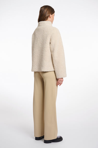 Rino & Pelle Denu Faux Fur Button Jacket