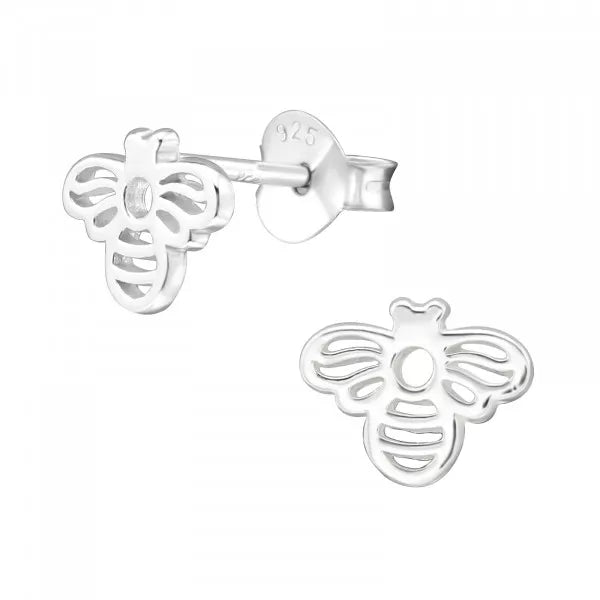 Hollie Tree Sterling Silver Bee Studs