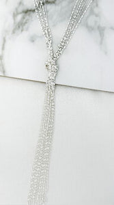 Envy Long Beaded Knot Necklace