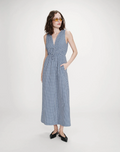 Grace & Mila Velmira Gingham Sleeveless Maxi Dress