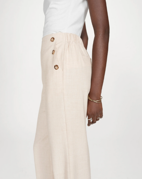 Grace & Mila Valigny Button Detail Tailored Trousers