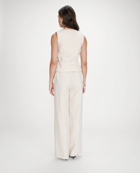Grace & Mila Valigny Button Detail Tailored Trousers