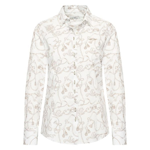 HV Society Itala Equestrian Print Shirt