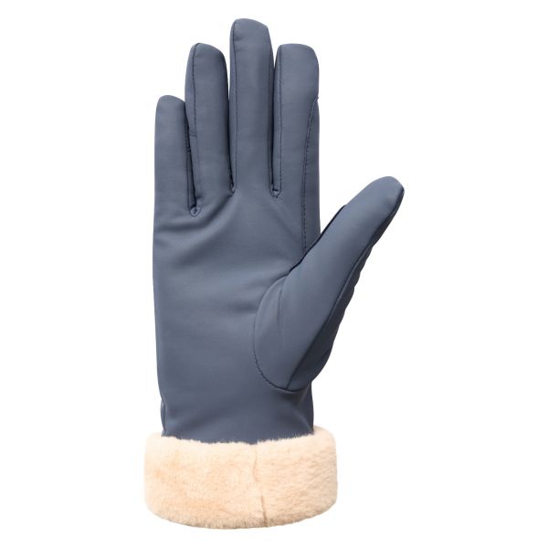 HV Society Garbine Faux Fur Trim Gloves