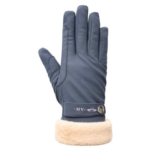 HV Society Garbine Faux Fur Trim Gloves