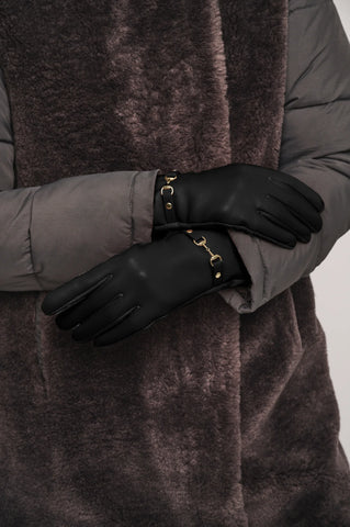 Rino & Pelle Havila Faux Leather Gloves