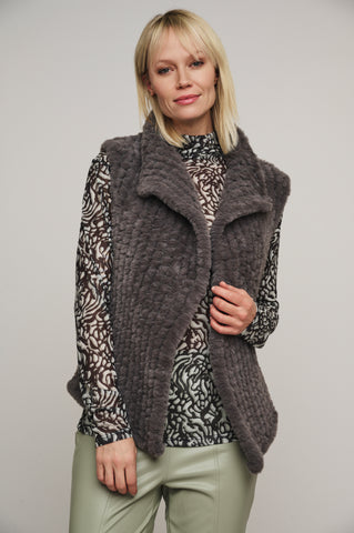 Rino & Pelle Jenna Faux Fur Waistcoat