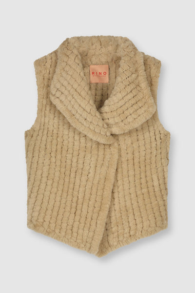 Rino & Pelle Jenna Faux Fur Waistcoat