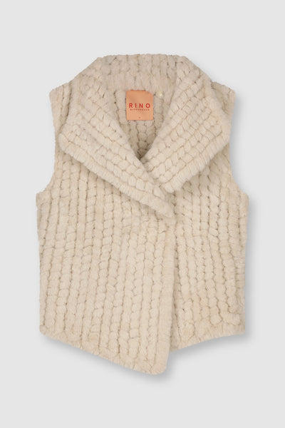 Rino & Pelle Jenna Faux Fur Waistcoat