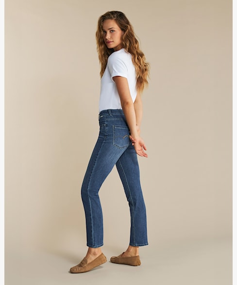 Red Button Kate Straight Leg Jeans - L28 - Stone Used