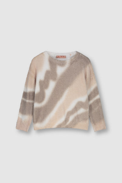 Rino & Pelle Kivi Nude Marble Knitted Jumper