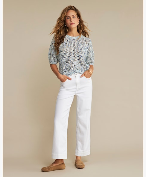 Red Button Conny 5 Pocket Cropped Jean