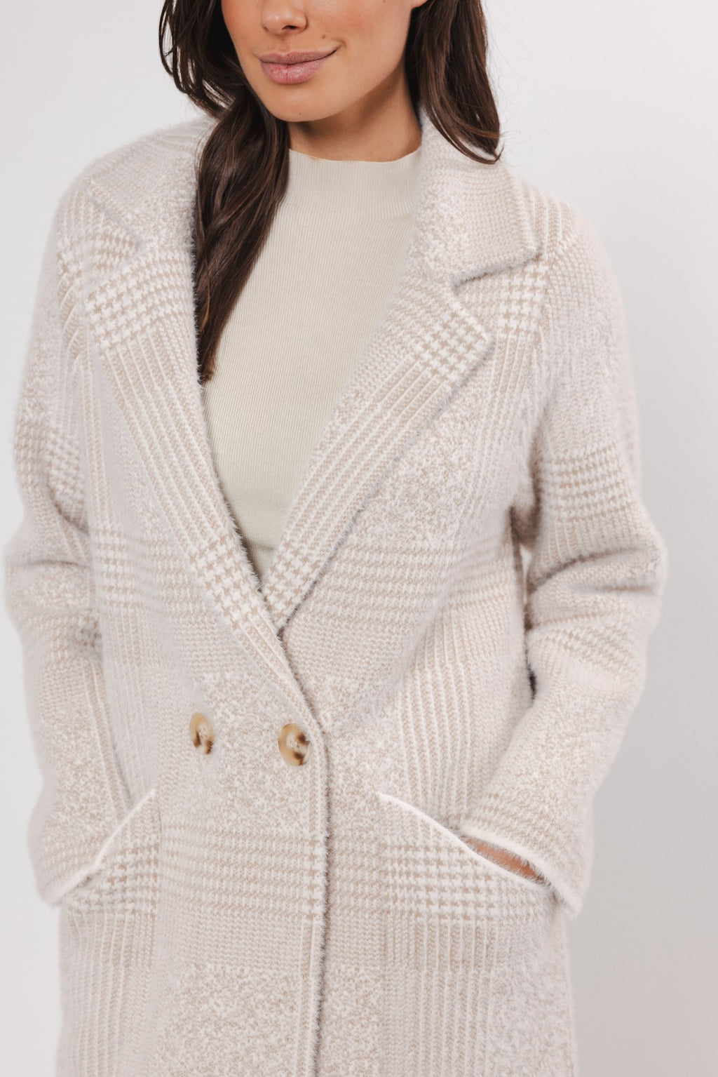 Rino & Pelle Madina Stone Check Jacket