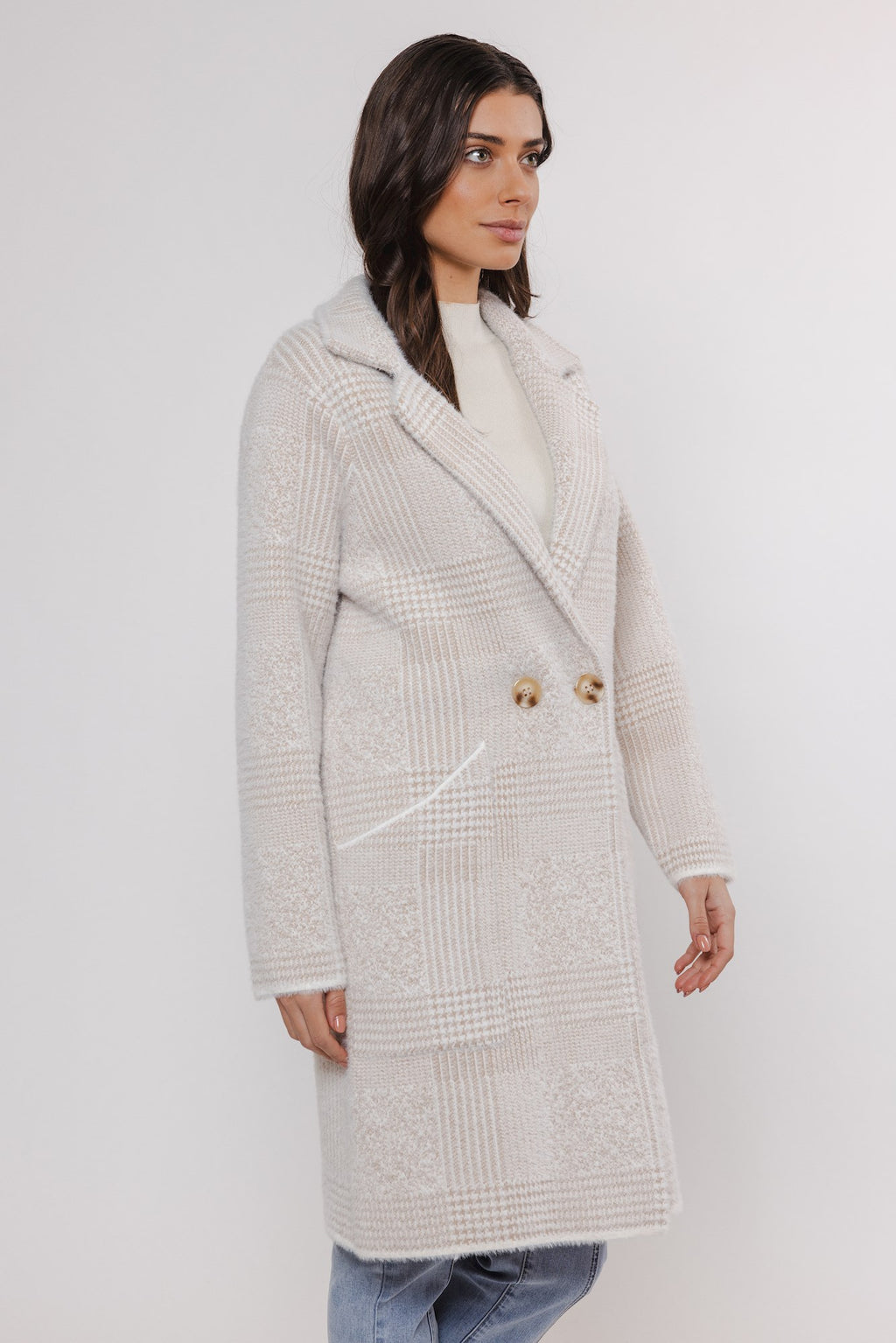Rino & Pelle Madina Stone Check Jacket