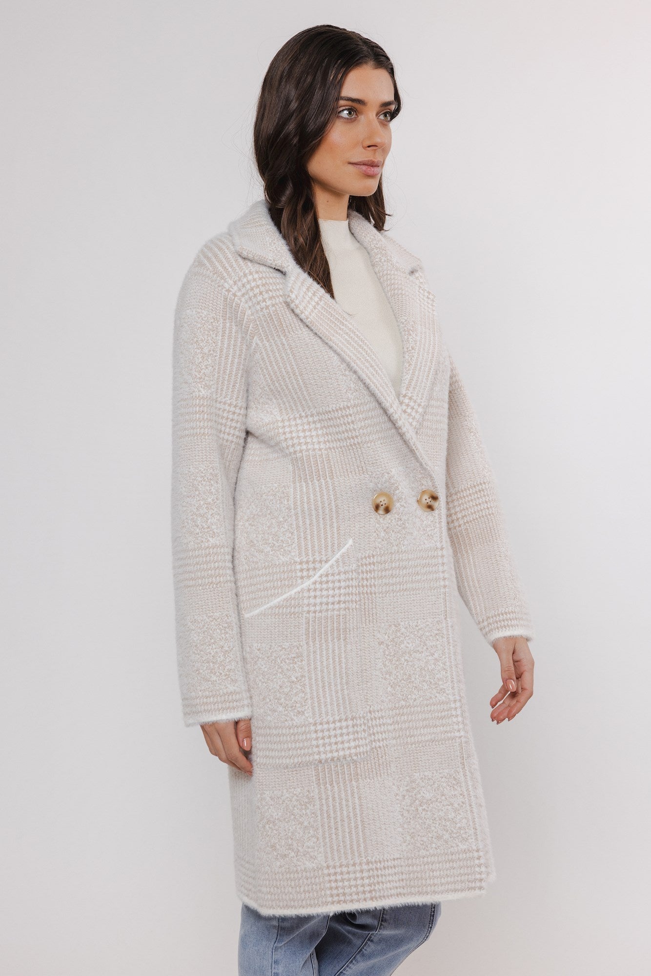 Rino & Pelle Madina Stone Check Jacket