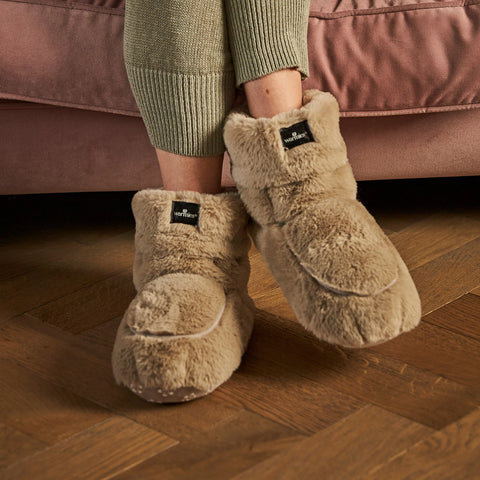 Warmies Luxury Microwaveable Slipper Boots