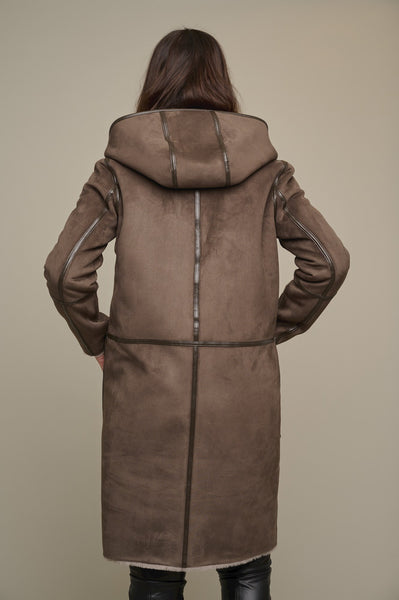 Rino & Pelle Ova Reversible Hooded Coat