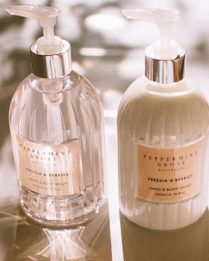 Peppermint Grove Freesia & Berries Hand & Body Cream