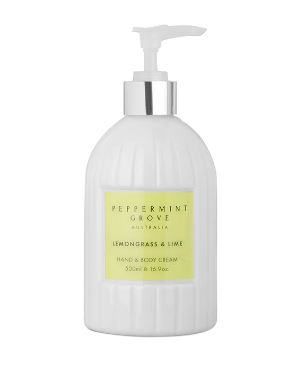 Peppermint Grove Lemongrass & Lime Hand & Body Cream