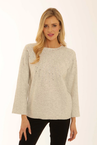 Pomodoro Embellished Jumper