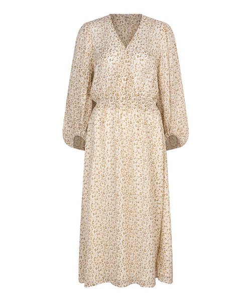 EsQualo Animal Print Dress