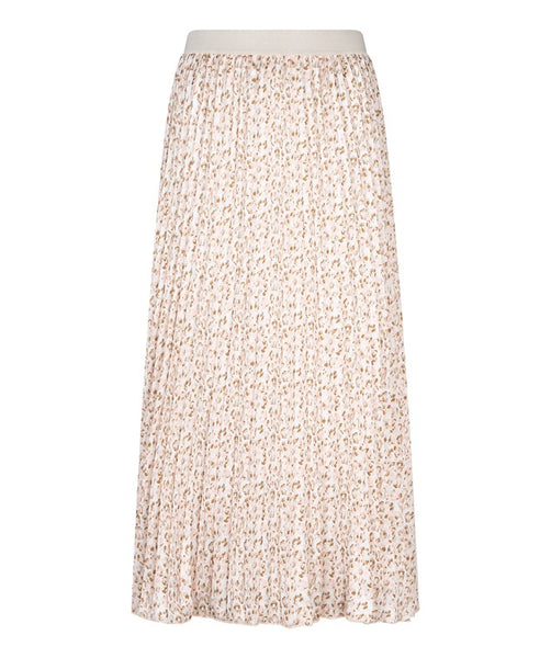 EsQualo Animal Print Skirt