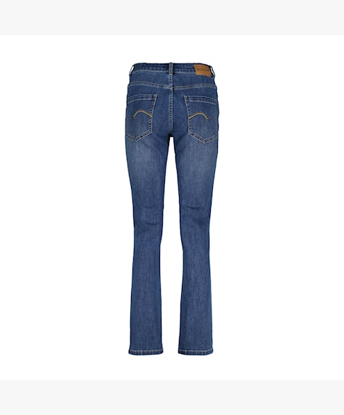 Red Button Kate Jeans - Mid Blue Stonewash