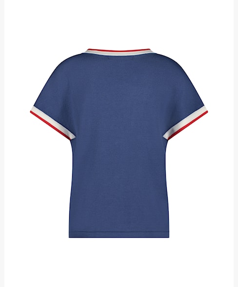 Red Button Jerry Top