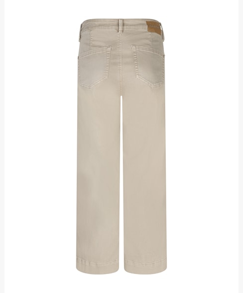 Red Button Conny Fancy Stitch Wide Leg Jeans - Beige