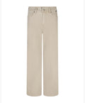 Red Button Conny Fancy Stitch Wide Leg Jeans - Beige