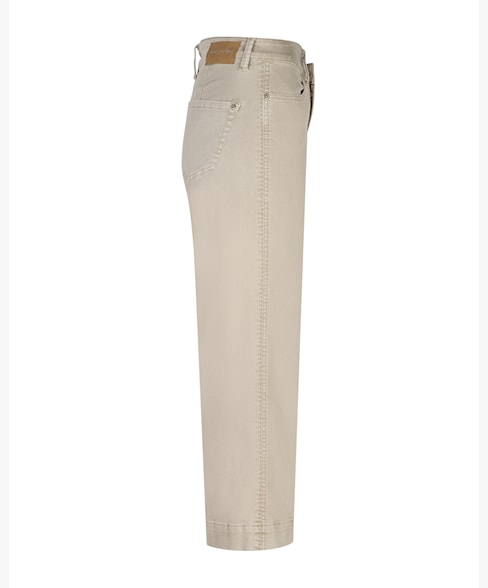 Red Button Conny Fancy Stitch Wide Leg Jeans - Beige