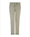 Red Button Tessy Crop Tapered Leg Jogger - Khaki