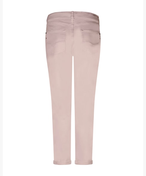 Red Button Tessy Crop Tapered Leg Jogger - Pink