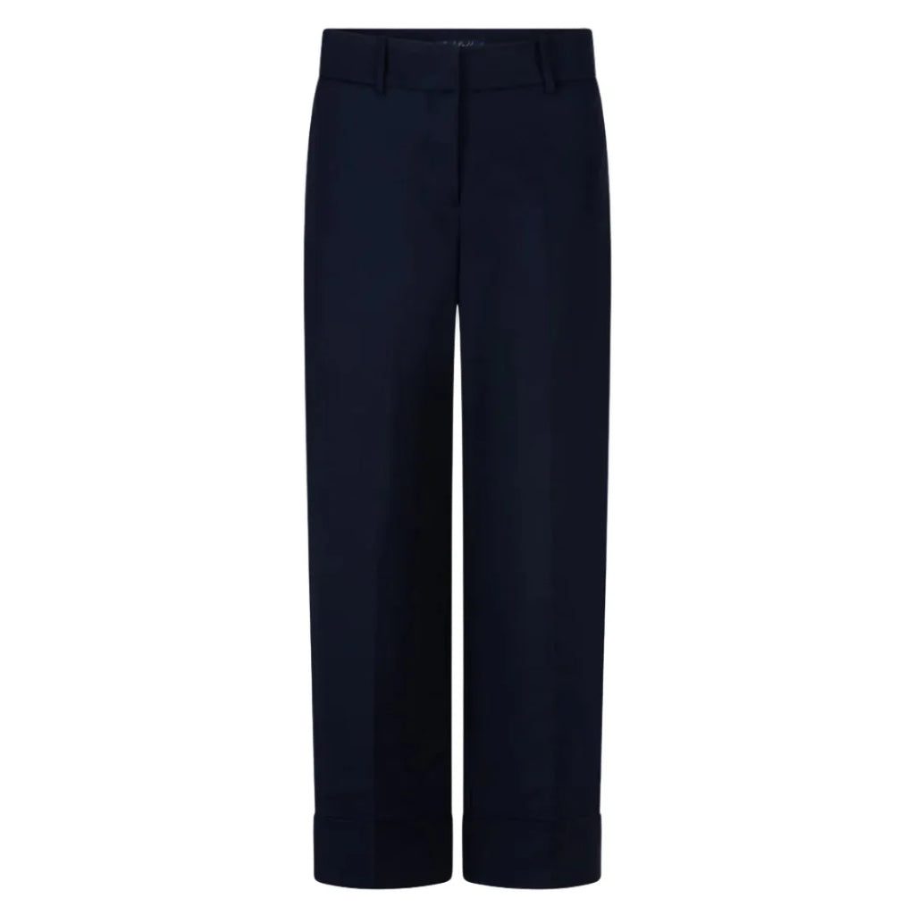 Red Button Conny Smart Wide Leg Trousers - Navy