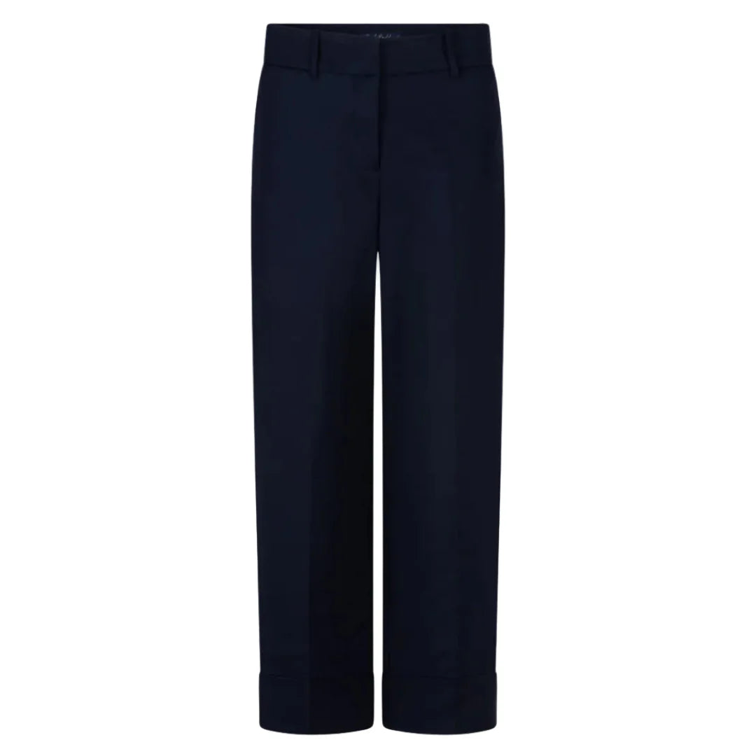 Red Button Conny Smart Wide Leg Trousers - Navy