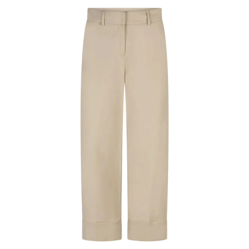 Red Button Conny Smart Wide Leg Trousers - Beige