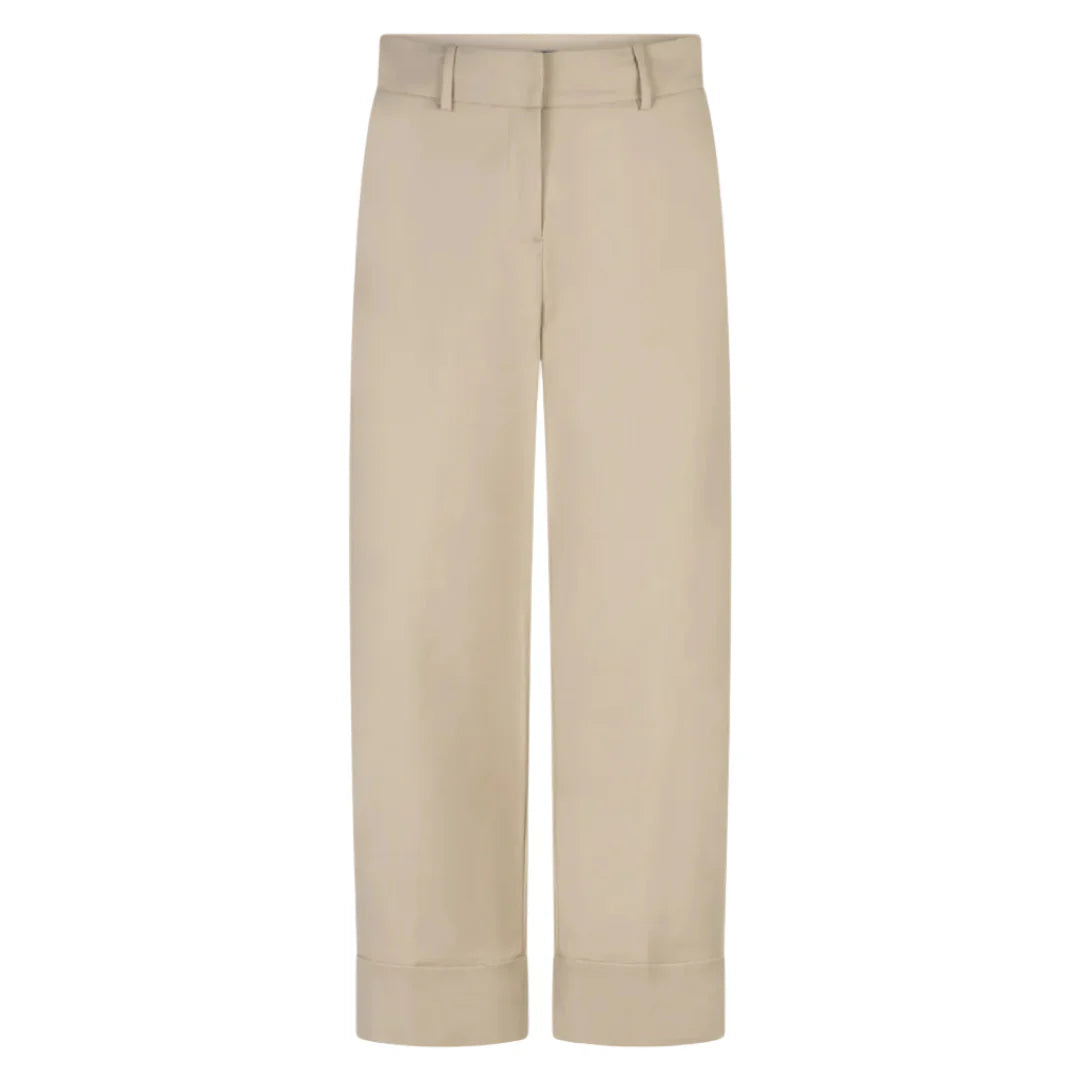 Red Button Conny Smart Wide Leg Trousers - Beige