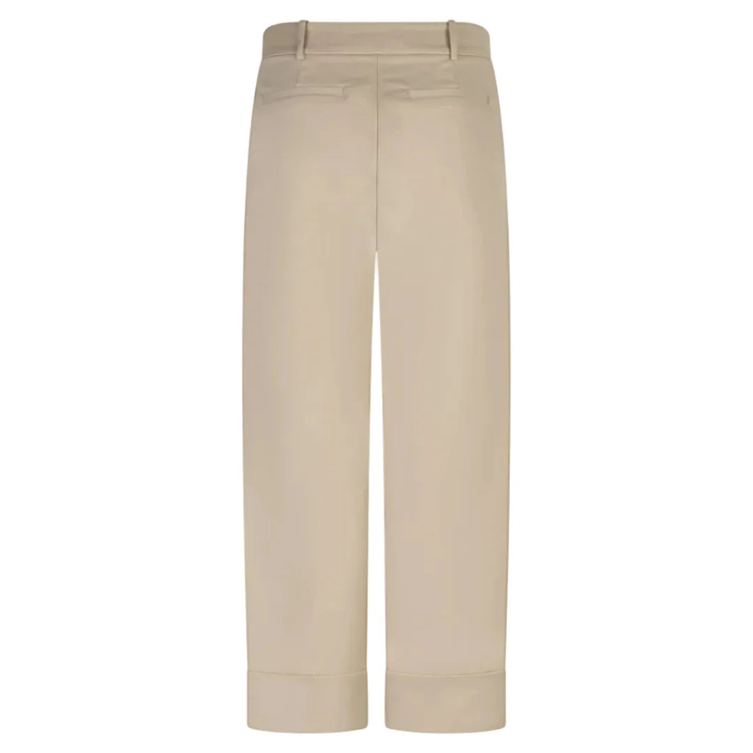 Red Button Conny Smart Wide Leg Trousers - Beige
