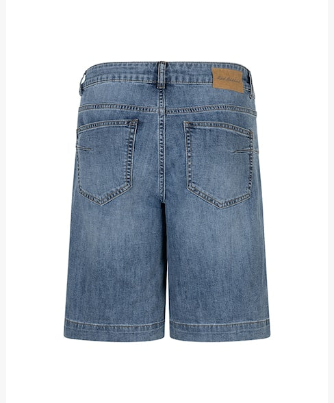Red Button Kate Bermuda Scarf Detail Denim Shorts