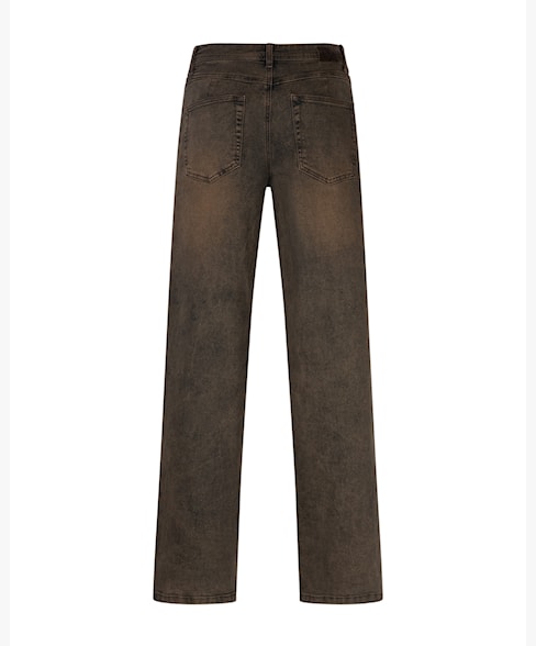 Red Button Colette Wide-Leg Jeans – Espresso