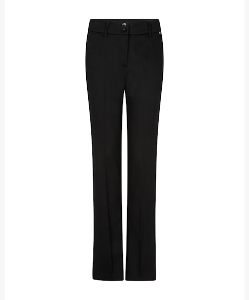 Red Button Bibette Punta Flare Trousers – Black