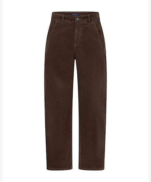 Red Button Caitlina Fine Cord Trousers – Brown