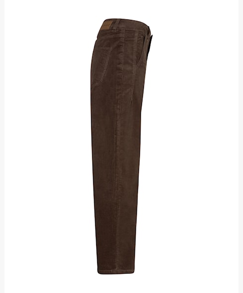 Red Button Caitlina Fine Cord Trousers – Brown