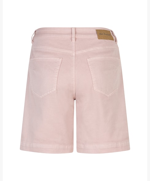 Red Button Kate Straight Leg Shorts - Pink