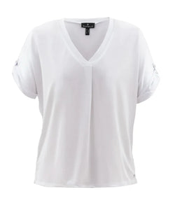 Marble Fashions V-Neck Basic Top