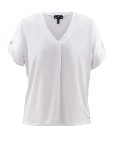 Marble Fashions V-Neck Basic Top
