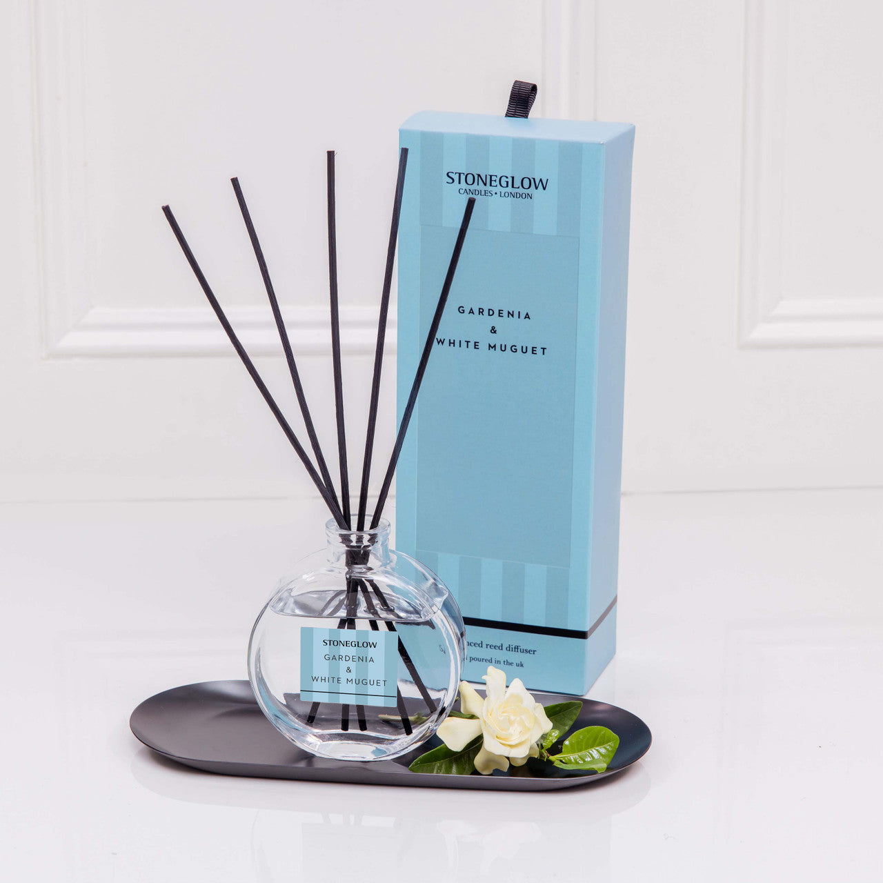Stoneglow Gardenia and White Muguet Reed Diffuser